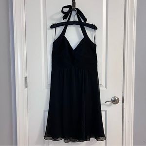 The Limited Black Halter Dress